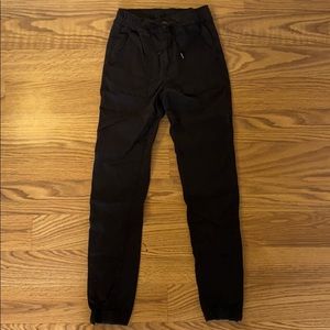 American Eagle Black joggers